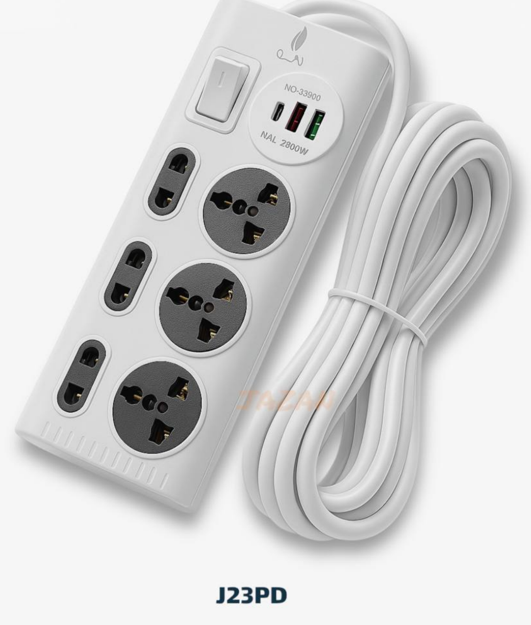 مشترك كهربائي J23PD بمنافذ USB