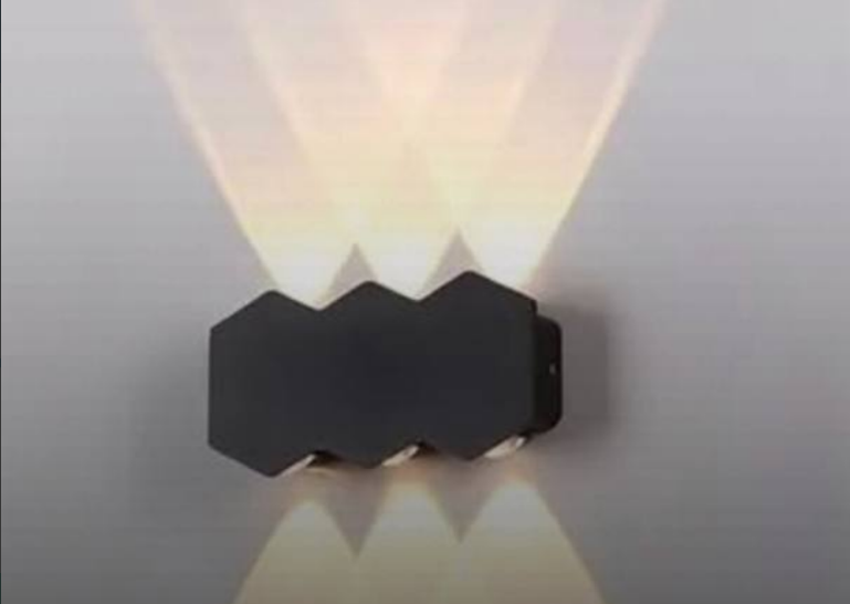 أبليك LED شعاعي ثلاثي